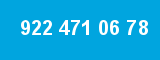 922 471 06 78 922 471 06 78
